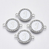 Alloy Enamel Links Connectors ENAM-TAC0003-01S-04J-1