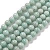 Natural Amazonite Beads Strands G-L618-A01-6mm-2