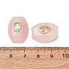 Natural Rose Quartz European Beads GG-CBA9389-01I-2