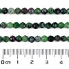 Natural Ruby in Zoisite Beads Strands G-L597-C02-03-4