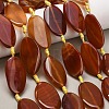 Natural Banded Agate Beads Strands G-F825-H01-03A-1