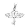 304 Stainless Steel Pendants SA-CBA34D4-13P-1