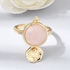 Brass Cuff Rings for Women GG-CBA7610-10G-10-2