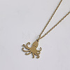 Ocean 201 Stainless Steel Pendant Necklaces for Women FS-WG3364B-02-1