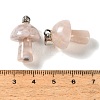 Natural Cherry Blossom Agate Pendants GG-CBAA0EE-05P-16-3