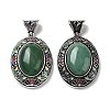 Natural Green Aventurine Pendants FIND-A041-01AS-01-1