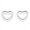 Non-Tarnish 201 Stainless Steel Linking Rings STAS-N090-T06-1-1