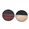 Resin & Walnut Wood Pendants RESI-S358-02B-08-2