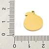 Halloween Theme Ion Plating(IP) 304 Stainless Steel Enamel Charms STAS-M011-03B-3