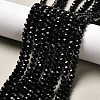 Dyed Natural Malaysia Jade Rondelle Beads Strands X-G-E316-2x4mm-08-1