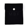Double-Sided Velvet Jewelry Rectangle Bags for Earrings Rings Bracelets Necklaces TP-N004-01E-1