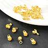 Brass Bead Tips KK-N0002-04G-3