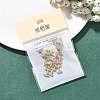 SHEGRACE Brass Micro Pave Clear Cubic Zirconia Pendants XGRQ29104-394G-I-6