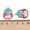 Alloy Enamel Pendants ENAM-L055-01E-01-3