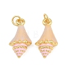 Brass Enamel Pendants KK-CBA3297-04A-G01-1