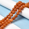 Natural Dyed Jade Beads Strands G-M402-C04-07-2