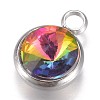 Glass Charms GLAA-G019-P01-2