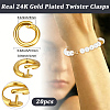 50Pcs Brass Open Jump Rings KK-BBC0027-90B-2