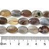 Natural Botswana Agate Beads Strands G-H004-B02-03-5