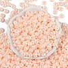 Opaque Colours Luster Glass Seed Beads SEED-P008-01C-14-3