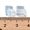 Two Tone Transparent Glass Beads GLAA-NH0001-03B-3