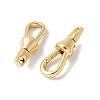 Brass Keychain Clasps KK-F893-18G-2