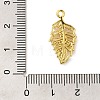 Brass Micro Pave Cubic Zirconia Pendants KK-C072-28B-G-3