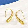 304 Stainless Steel Teardrop Dangle Earrings EJEW-S272-06G-3