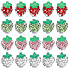 24Pcs 4 Styles Zinc Alloy Rhinestone Slide Charms ALRI-SC0001-66-1