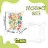 PVC Plastic Gift Storage Case CON-WH0088-60A-2