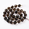 Natural Smoky Quartz Beads Strands G-A030-B23-10mm-A-2