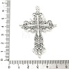 Tibetan Style Zinc Alloy Big Pendants X-TIBEP-R334-117AS-RS-3