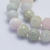 Natural Morganite Beads Strands G-L478-20-12mm-2