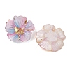 Gradient Color Resin Glitter Pendants RESI-C077-02-2