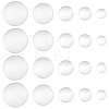 100Pcs 5 Styles Transparent Glass Cabochons GGLA-BBC0001-04-7