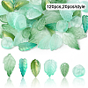 Baking Paint Transparent Glass Pendants DGLA-YW0001-64B-1