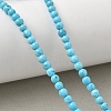 Synthetic Turquoise Beads Strands GG-CBA391B-03C-01-1