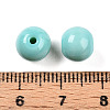 Opaque Solid Color Glass Beads GLAA-N007-8mm-A13-3