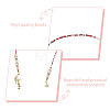 2Pcs Plastic Bead with Zinc Alloy Enamel Charms Bookmarks AJEW-GL0003-52A-4