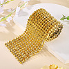 1 Yard 12-Row Resin Spike Stud Cone Flatback Punk Rock Trim Mesh Bead Craft FIND-TA0006-73B-8