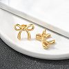 304 Stainless Steel Stud Earrings EJEW-C099-18GP-5