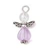 Transparent Acrylic Pendants PALLOY-JF04252-3