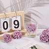 Cloth Artificial Flower Head DIY-WH0591-100-4
