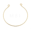 Brass Cuff Bangles KK-D160-01G-2