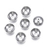 Non-Tarnish 304 Stainless Steel Bead Caps LS-STAS-S057-48C-P-1