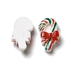 Christmas Opaque Resin Cabochons RESI-K019-30-2