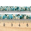 Baking Paint Synthetic Turquoise Beads Strands G-H060-02B-07-5