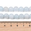 Natural Dyed White Jade Beads Strands GG-CBAEB22-B01-8mm-02-4