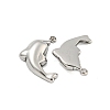 304 Stainless Steel Charms STAS-L080-004P-2