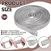 304 Stainless Steel Wire Braided Strap STAS-WH0044-114C-2